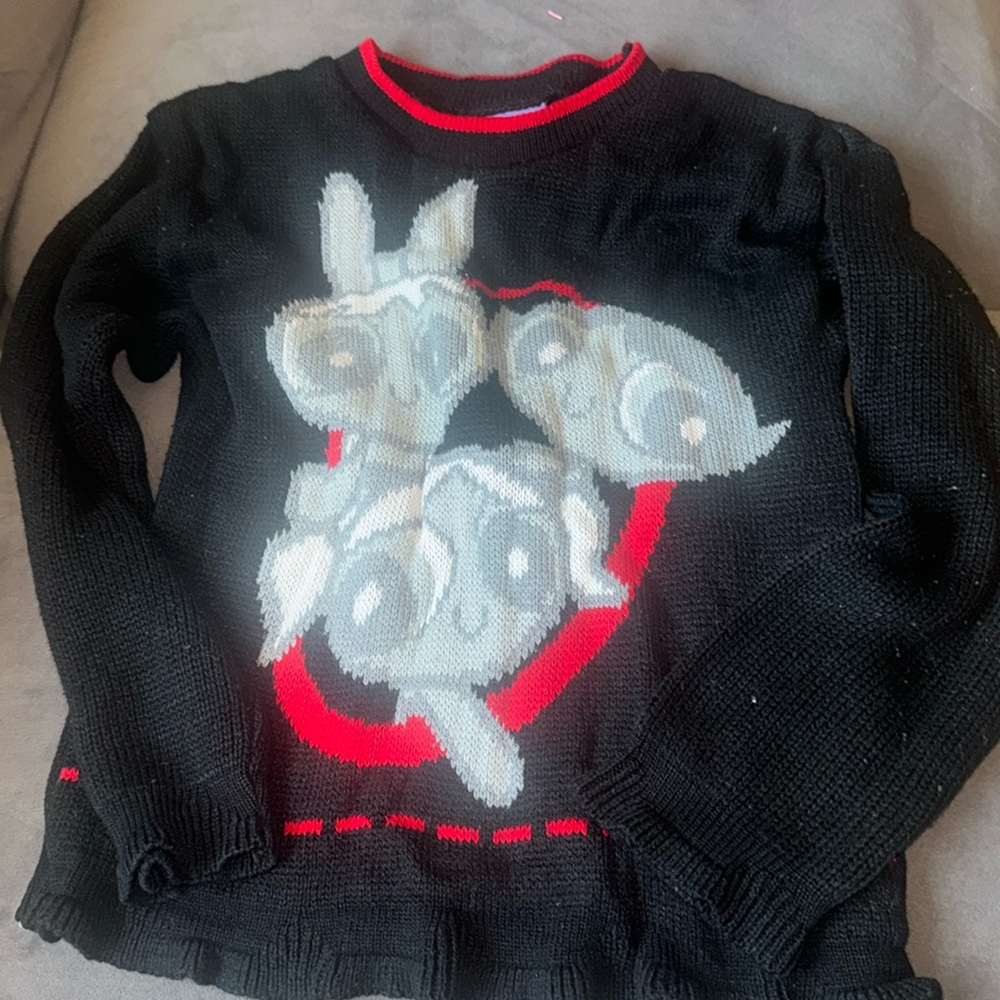 Power puff Cartoon Network rare sweater y2k